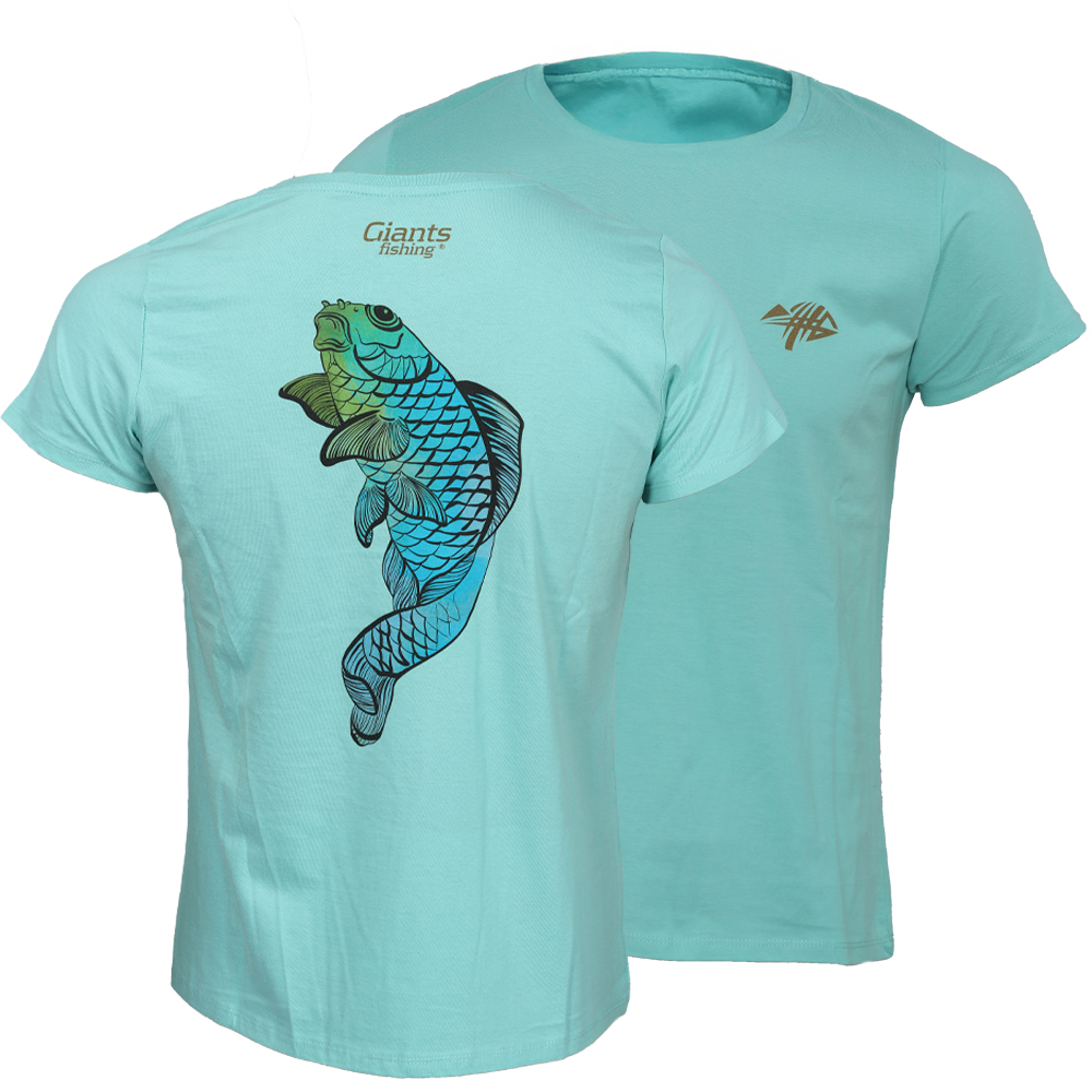 Giants fishing Tričko dámské zelené Koi kapr